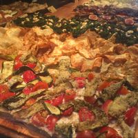 vegan pizzas at MADENITALY in Copenhagen