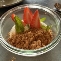 Lemon mousse   at MADENITALY in Copenhagen