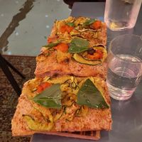 Zucchini Pizza  at MADENITALY in Copenhagen