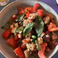 Panzanella😄 at MADENITALY in Copenhagen