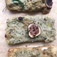 Pizza slices  at MADENITALY in Copenhagen