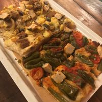 Yummy pizza at MADENITALY in Copenhagen