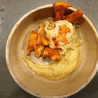 I chose this restaurant everytime that i want to eat vegan, tastes are incredible delicious, pizza alwaise have very good taste and i love their vegetal cheese. No doubt, the best  at MADENITALY in Copenhagen