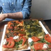 Pizza al taglii at MADENITALY in Copenhagen