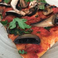 Mushroom Pizza at MADENITALY in Copenhagen