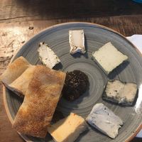 Cheese platter (starter) at MADENITALY in Copenhagen