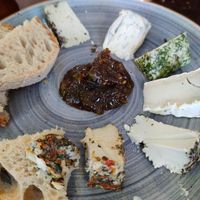 Cheeseplatter. at MADENITALY in Copenhagen