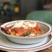 Lasagna at MADENITALY in Copenhagen