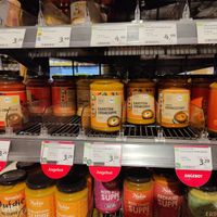 Vegane Suppen/Eintöpfe at denn's Biomarkt in Karlsruhe