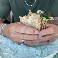 Khan San burrito  at SMF - freshii - TA in Sacramento