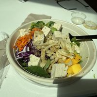 Zen salad  at SMF - freshii - TA in Sacramento