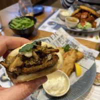 Mushroom bao bun  #Veganuary at Wagamama - Ealing Broadway in West London