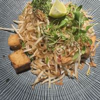 Firm tofu pad thait  at Wagamama - Ealing Broadway in West London