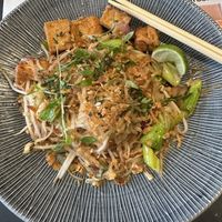 Pad Thai with extra tofu  at Wagamama - Ealing Broadway in West London