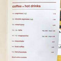 Coffee + hot drinks at Wagamama - Ealing Broadway in West London