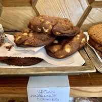 Vegan cookies at Beehive in West London