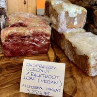 Vegan loaf at Beehive in West London