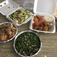 Meal for two with lots of left overs!  at La Luna in Hamilton