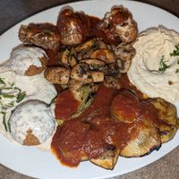 Vegi plate at La Luna in Hamilton