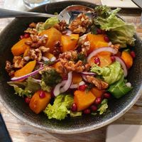 Pumpkin Salad at Creme Coffee and Pastry in Den Bosch