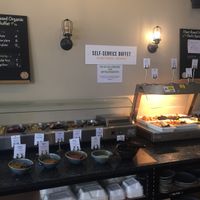 Buffet  at Excalibur Cafe in Glastonbury