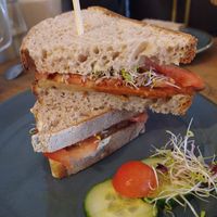Classic BLT at Excalibur Cafe in Glastonbury