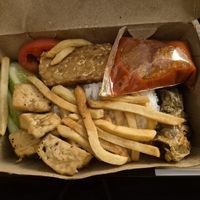 Yuba Home Made with Fried Tempeh and Sour Sauce at Indo Vegan in Jakarta