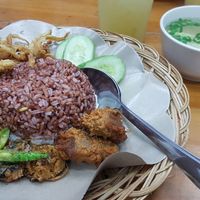 The special at Indo Vegan in Jakarta