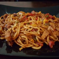 Vegan noodle ultra tasty at The Leaf in The Hague