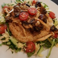 Veggie risotto at The Leaf in The Hague