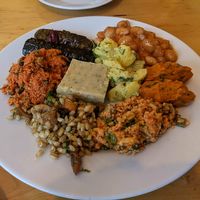 Mixed appetizer plate. Scrumptious! at Galata Kitchen in Istanbul