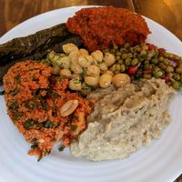 Mixed plate --so yummy! at Galata Kitchen in Istanbul