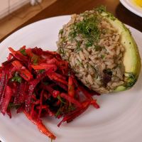 Stuffed avocado! at Galata Kitchen in Istanbul