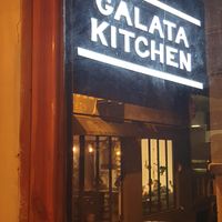 From outside at Galata Kitchen in Istanbul
