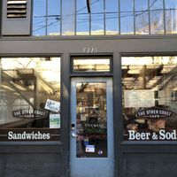 Street presence   at The Other Coast Cafe in Seattle