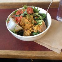 Vegan Veggin’ Heaven Salad at The Other Coast Cafe in Seattle