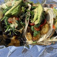 Taco trio!   at A Broken Angel - Food Cart + Catering in Bend