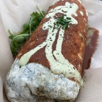 Wet burrito  at A Broken Angel - Food Cart + Catering in Bend