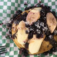 Pancakes  at A Broken Angel - Food Cart + Catering in Bend