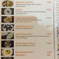   at Hummus Elijah in Makati