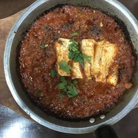 Vegan shakshuka at Hummus Elijah in Makati