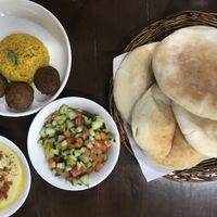 Elijah’s combo at Hummus Elijah in Makati