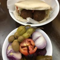 pickle plate for 150p, goood at Hummus Elijah in Makati