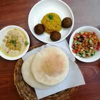 Elijahs Combo at Hummus Elijah in Makati