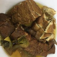 Kway chap ingredients at Shi Song Vegetarian 实颂素食 in West Singapore