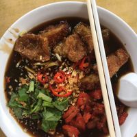 good lor mee at Shi Song Vegetarian 实颂素食 in West Singapore