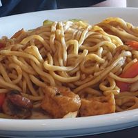 Kung Pao Noodle at Green Leaves in Los Angeles