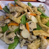 Tofu mushrooms   at Merry Go Round in Lone Pine