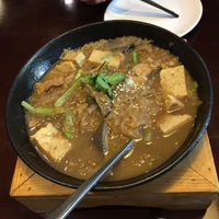 Soup with cabbage and tofu  at SUHU 素虎 - Fulllink Plaza in Beijing