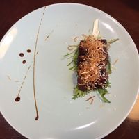 Delicious kind of vegetarian beef at SUHU 素虎 - Fulllink Plaza in Beijing